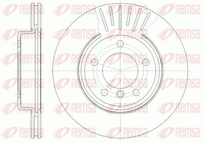 Brake Disc REMSA 6589.10