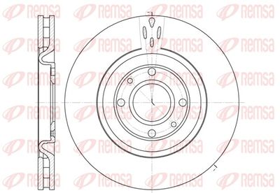 Brake Disc REMSA 6590.10
