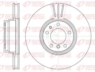 Brake Disc REMSA 6594.10