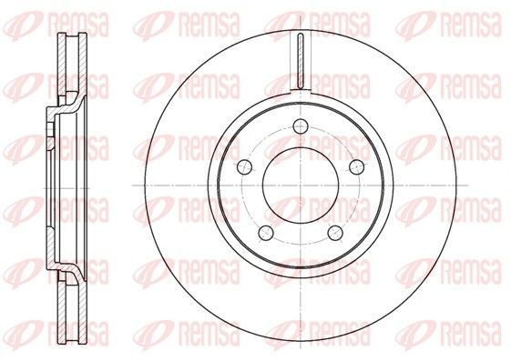 REMSA 6602.10 Brake Disc