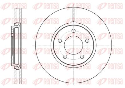 Brake Disc REMSA 6602.10