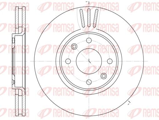 REMSA 6604.10 Brake Disc