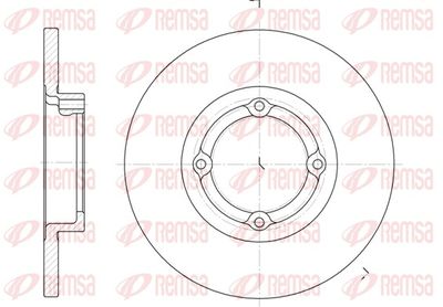 Brake Disc REMSA 6606.00