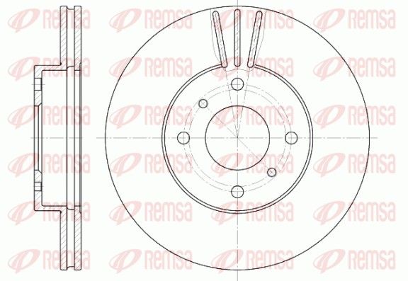 REMSA 6610.10 Brake Disc