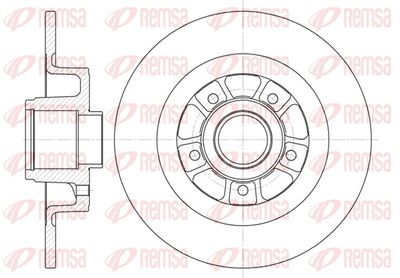 Brake Disc REMSA 6613.00