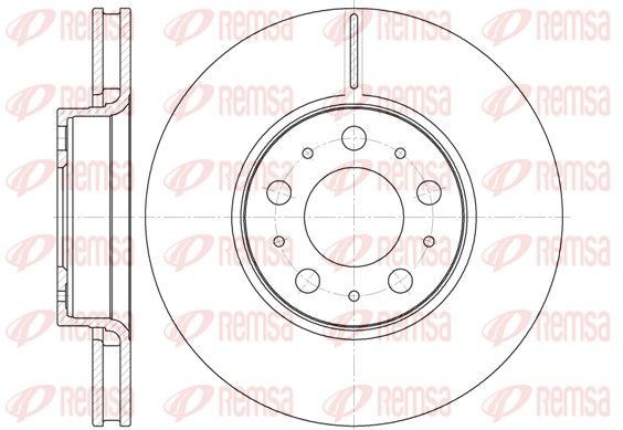 REMSA 6619.10 Brake Disc