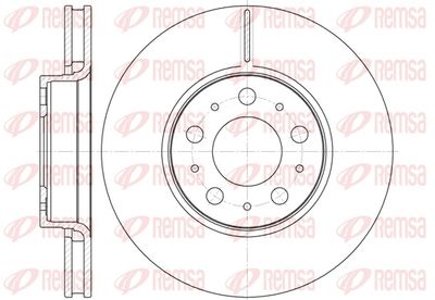 Brake Disc REMSA 6619.10