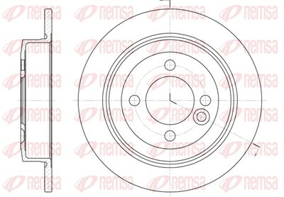 Brake Disc REMSA 6629.00