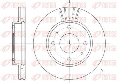 Brake Disc REMSA 6633.10