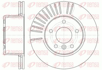 Brake Disc REMSA 6638.10