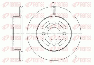 Brake Disc REMSA 6642.10