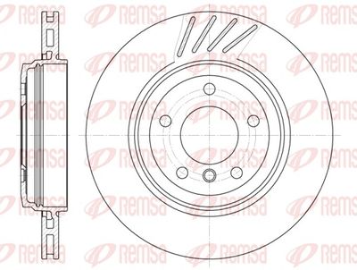 Brake Disc REMSA 6645.10