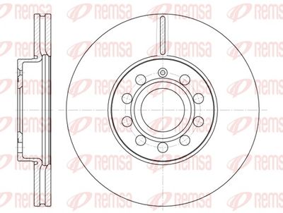 Brake Disc REMSA 6648.10