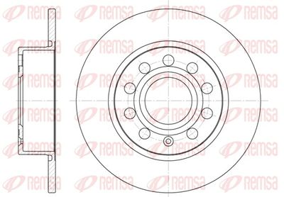 Brake Disc REMSA 6649.00