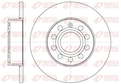 Brake Disc REMSA 6650.00