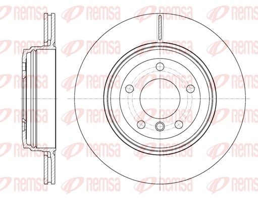 REMSA 6654.10 Brake Disc