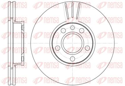 Brake Disc REMSA 6660.10