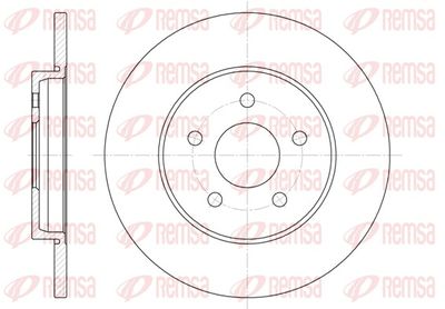 Brake Disc REMSA 6661.00