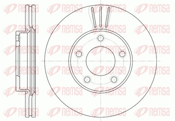 REMSA 6671.10 Brake Disc