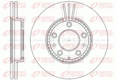 Brake Disc REMSA 6673.10