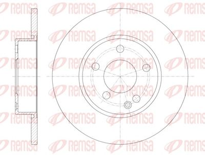 Brake Disc REMSA 6674.00