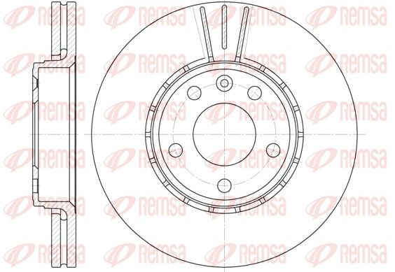 REMSA 6682.10 Brake Disc