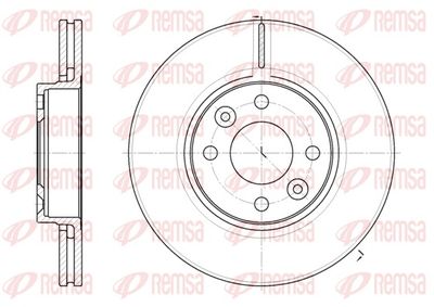 Brake Disc REMSA 6683.10