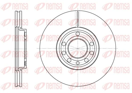 REMSA 6689.10 Brake Disc