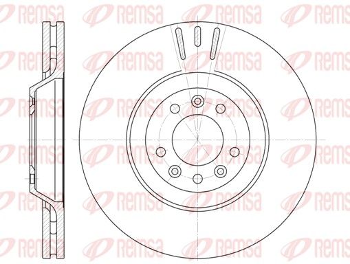 REMSA 6691.10 Brake Disc