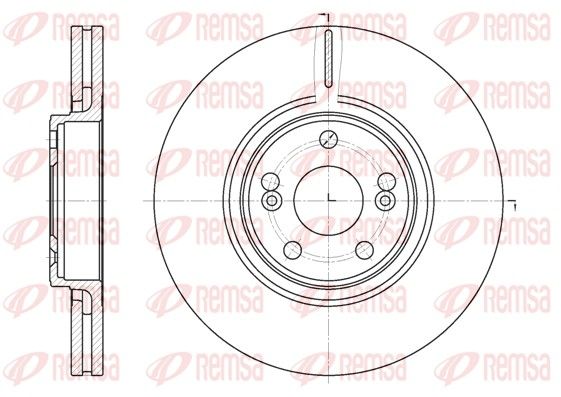 REMSA 6694.10 Brake Disc