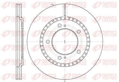 Brake Disc REMSA 6699.10