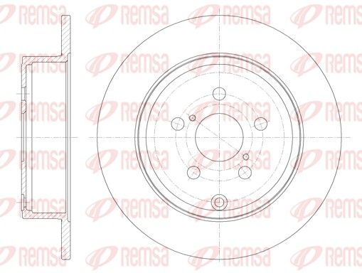 REMSA 6700.00 Brake Disc