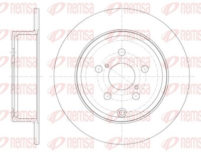 Brake Disc REMSA 6700.00