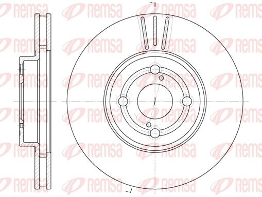 REMSA 6703.10 Brake Disc