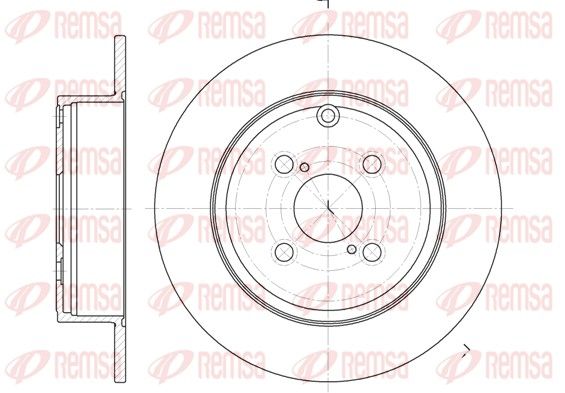 REMSA 6705.00 Brake Disc