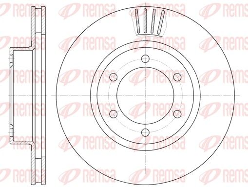 REMSA 6706.10 Brake Disc
