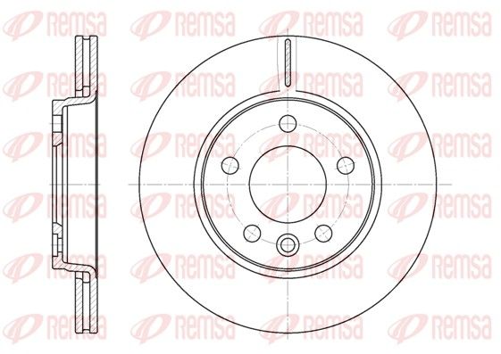 REMSA 6707.10 Brake Disc
