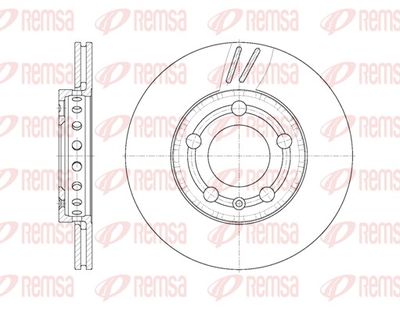 Brake Disc REMSA 6709.10