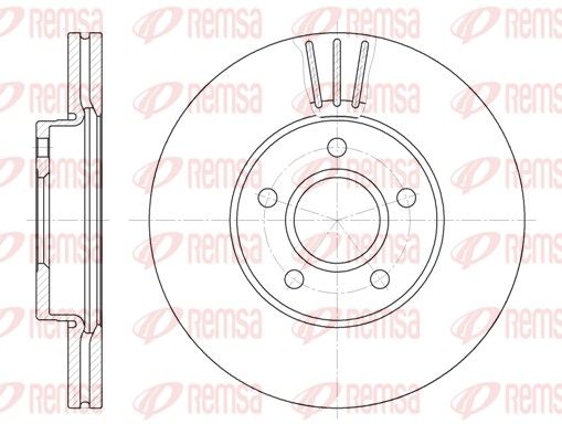 REMSA 6710.10 Brake Disc