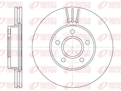 Brake Disc REMSA 6710.10