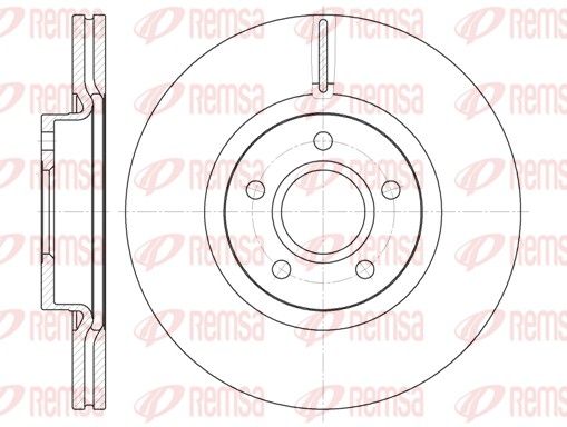 REMSA 6711.10 Brake Disc