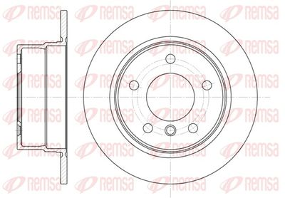 Brake Disc REMSA 6716.00