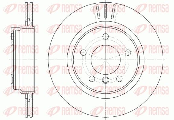 REMSA 6722.10 Brake Disc
