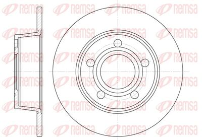 Brake Disc REMSA 6724.00