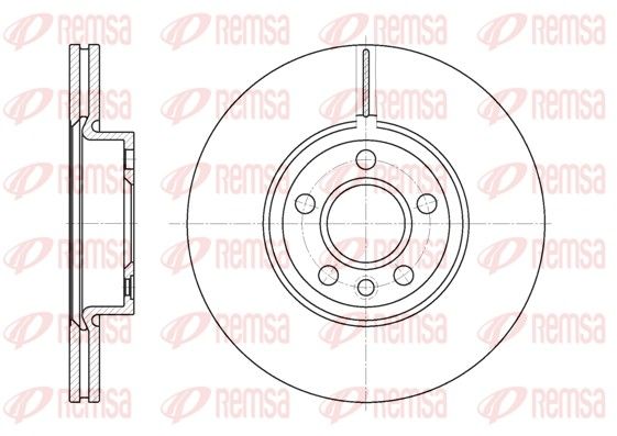 REMSA 6728.10 Brake Disc