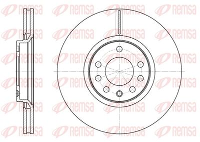 Brake Disc REMSA 6729.10