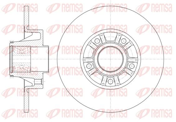 REMSA 6733.20 Brake Disc