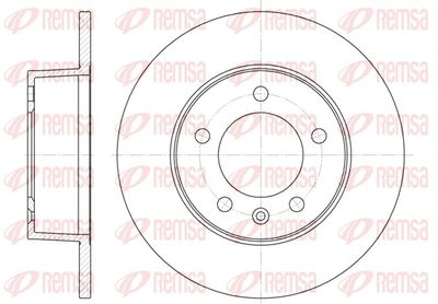 Brake Disc REMSA 6735.00