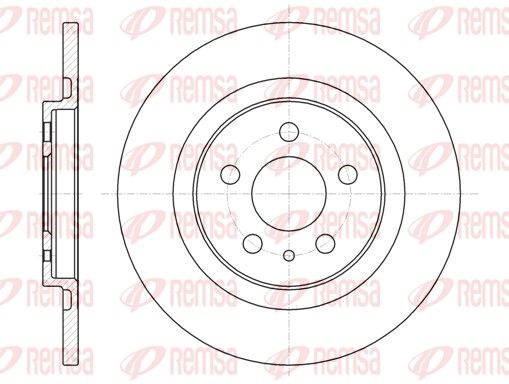 REMSA 6736.00 Brake Disc