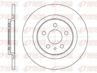 Brake Disc REMSA 6736.00